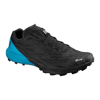 Salomon S/LAB XA AMPHIB 2 - Cierne/ Modre Trailová Bežecká Obuv Panske, SALO044